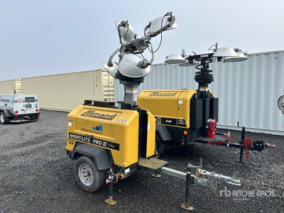2014 Allmand Night-Lite Pro II V Series 8 kW Light Tower