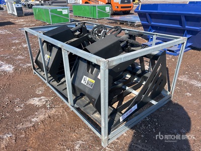 2026 Suihe SSRGB-72 72 in Skeleton Skid Steer Grapple Bucket (Unused)