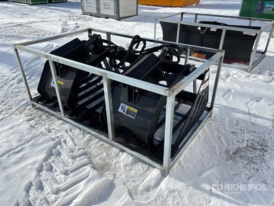 2025 Suihe SSRGB-72 Skeleton Skid Steer Grapple Bucket (Unused)