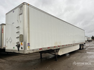 2016 Utility 4000D-X 53 ft x 102 in T/A Van Trailer