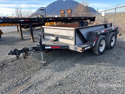 2006 JLG 10 ft T/A Ground Load Trailer