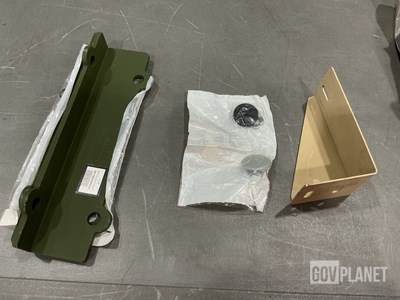 (19) Mounting Brackets, (2) Angle Brackets, (106) Plugs & Assorted Items