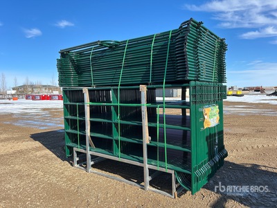 Quantity of (56) 2026 Suihe NP10-54-2 10 ft Powder Coated Livestock Panel (Unused)