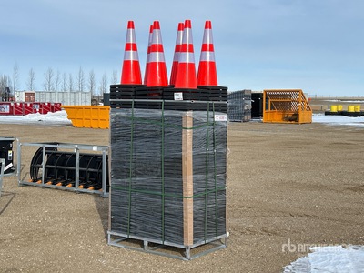 Quantity of (250) 2026 Suihe TC-250 Cônes d'autoroute (Unused)