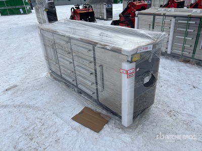 2026 Suihe NWB-10DS-2-7 7 ft 10-Drawer Work Bench (Unused)