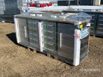 2026 Suihe NWB-10DS-2-7 7 ft 4 in 10-Drawer Work Bench (Unused)