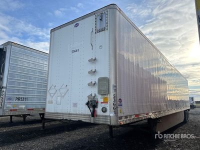 2017 Utility 4000D-X 53 ft x 102 in T/A Van Trailer