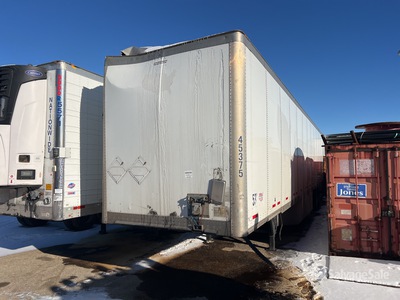 2016 Wabash DVCVHPC 53 ft T/A Van Trailer