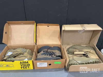 (23) Pairs of Men's Boots & (1) Pairs of Combat Boots
