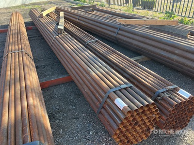 Quantity of (61) 17/8 in OD SCH 40 21 ft Pipe (Unused)