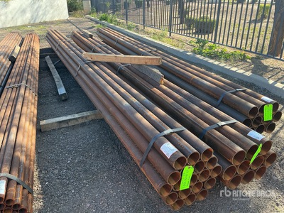 Quantity of (19) 3-1/2 in OD SCH 40 21 ft Pipe (Unused)