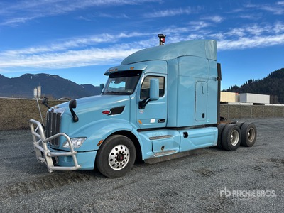 2020 Peterbilt 375 6x4 Cabeza Tractora Cabina Dormitorio