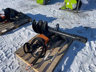 2025 Wolverine MAD-12-12D 12 in Mini Skid Steer Auger (Unused)