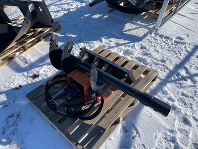 2025 Wolverine MAD-12-12D 13 in Mini Skid Steer Auger (Unused)