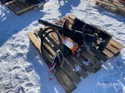 2025 Wolverine MAD-12-12D 12 in Mini Skid Steer Auger (Unused)