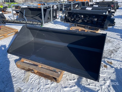 2025 Wolverine TDB-11-84W 84 in General Purpose Skid Steer Bucket (Unused)