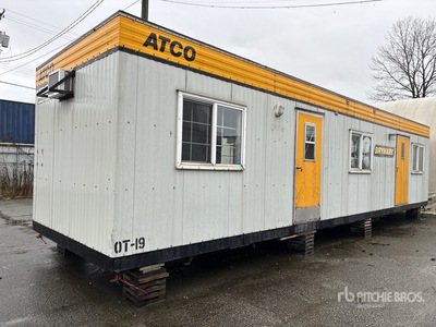 2002 Atco 40 ft x 10 ft Frameless 現場事務所