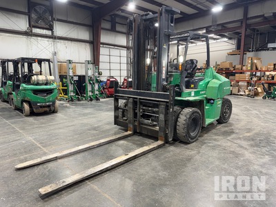 2018 (unverified) Mitsubishi FD70N 13900 lb Pneumatic Tire Forklift