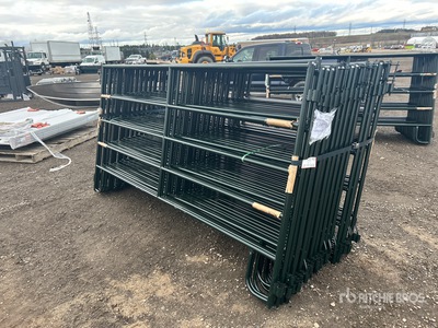 Quantity of (31) 2025 BYT RP96 9 ft 6 in x 5 ft Ranch Livestock Panel (Unused)