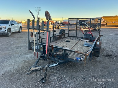 2018 Discount Trailer Guys 12 ft S/A Utility Trailer