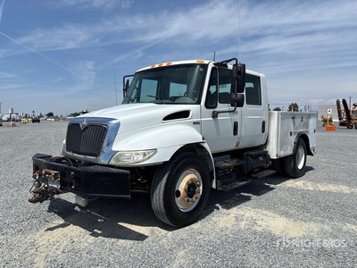 2012 International 4300 4x2 Crew Cab Utility Truck