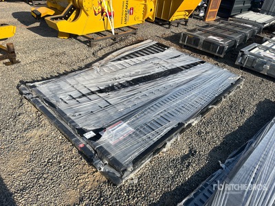 2026 SUNTOP S0720-1 20 ft Wrought Iron Bi-Parting Oprit Poort (Unused)