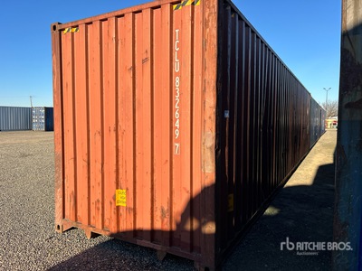 40 ft High Cube Conteneur de stockage