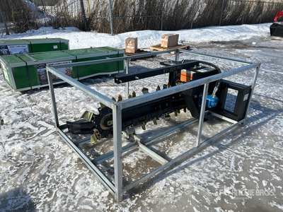 2025 Suihe SST-1000/200 Skid Steer Trencher (Unused)