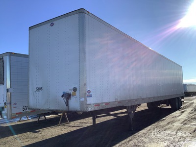 2014 Utility VS2DX 53 ft x 102 in T/A Van Trailer