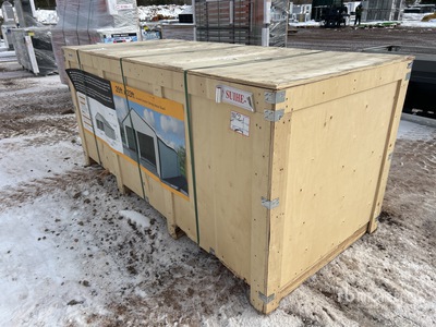 2026 Suihe GS2533 Double Garage Metal Shed (Unused)