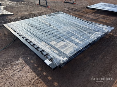 2026 Suihe NG-14Eu-1 Wrought Iron Bi-Parting 14 ft Oprit Poort (Unused)