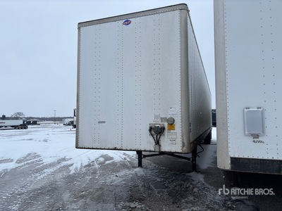 2013 Utility 4000D-X 53 ft x 102 in T/A Van Trailer