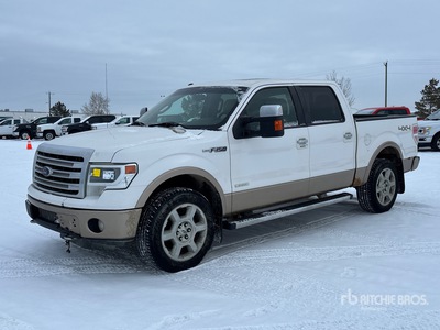 2013 Ford F-150 Lariat 4x4 Crew Cab Pickup