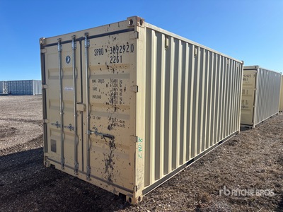 2024 20 ft Standard Conteneur de stockage