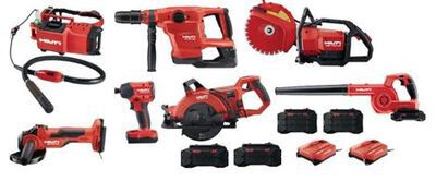 HILTI Nuron Cordless Concrete Trade Tool Kit