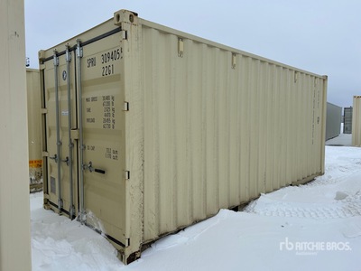 2024 20 ft Standard Conteneur de stockage