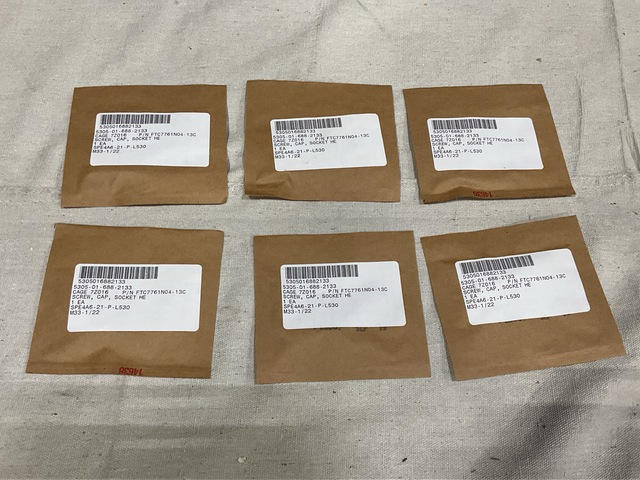 (141) Kampi Components FTC7761N04-13C Socket Head Cap Screws