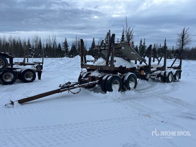 Arctic 30 ft Quad/A Log Trailer