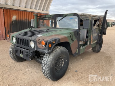 2004 AM General M1123 HMMWV 4 Door Soft Top w/Truck Body