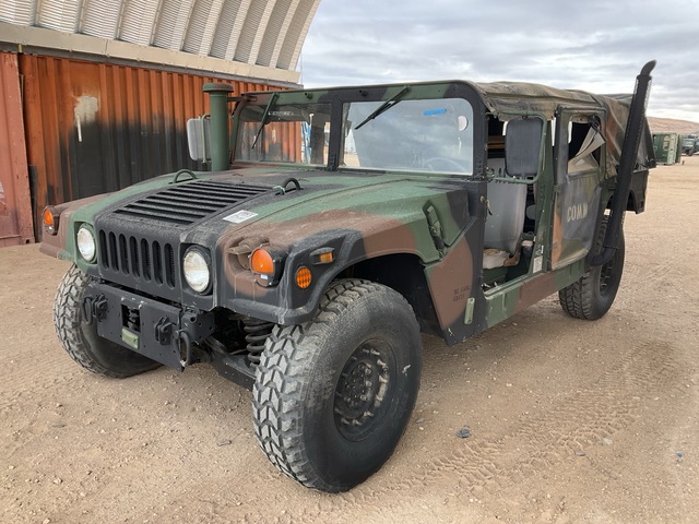 2004 AM General M1123 HMMWV 4 Door Soft Top w/Truck Body