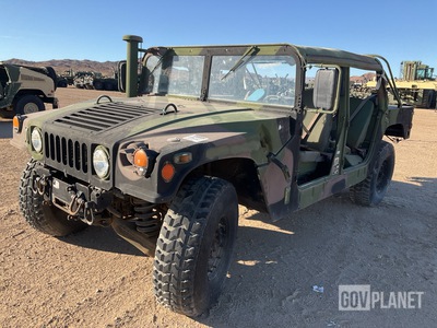 2002 AM General M1123 HMMWV 4 Door Soft Top w/Truck Body