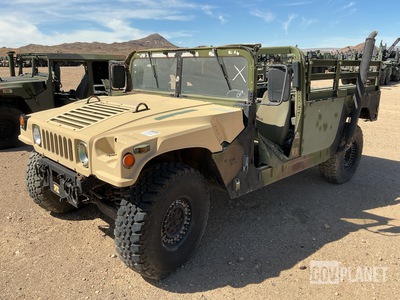 2008 AM General M1123 HMMWV 2 Door w/Truck Body