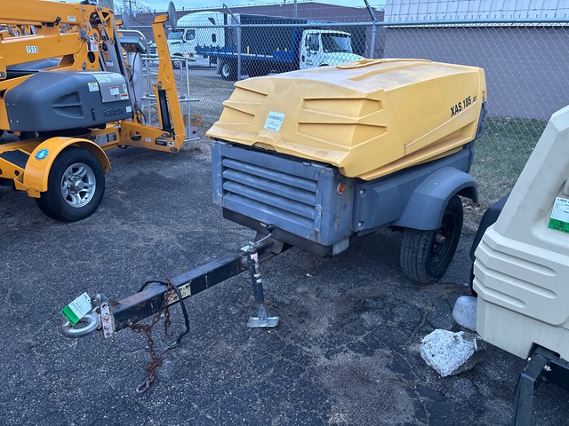 2013 Atlas Copco XAS 185 JD7 Mobile Air Compressor