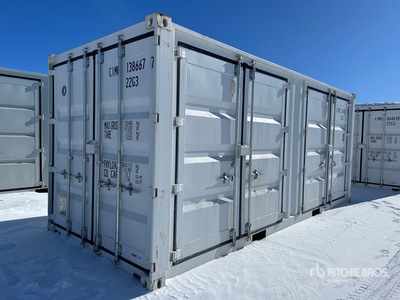 2025 20 ft Standard Multi-Door Opslag container
