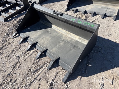 All-Star 68 in Low Pro w/Teeth Skid Steer Bucket (Unused)