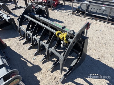 All-Star 72 in E-Series Skid Steer Root Rake (Unused)