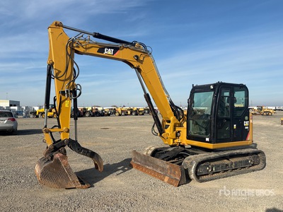 2017 Cat 308E2 CR Kettenbagger