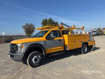 2017 Ford F-550 4x2 Utiliteits vrachtwagen