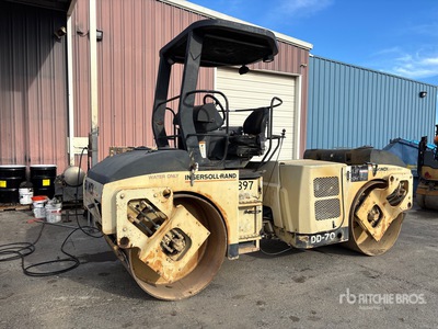 1998 Ingersoll Rand DD70HF Double Drum Roller