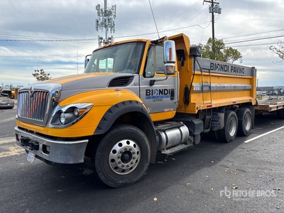 2015 International 7600 6x4 T/A Dump Truck